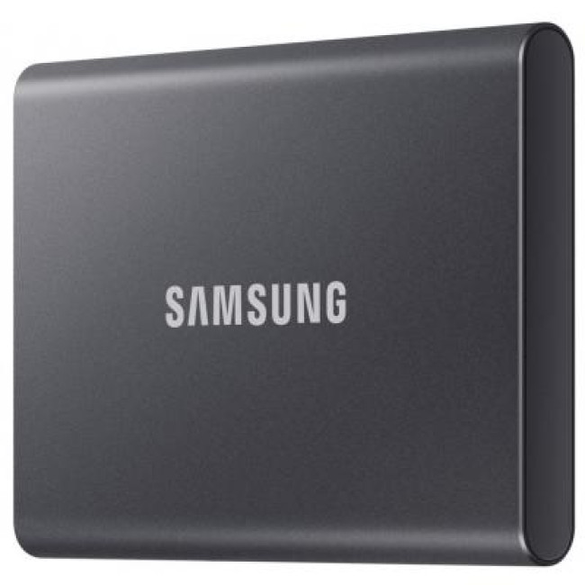 SSD накопитель Samsung T7 2 TB Titan Gray (MU-PC2T0T/WW)