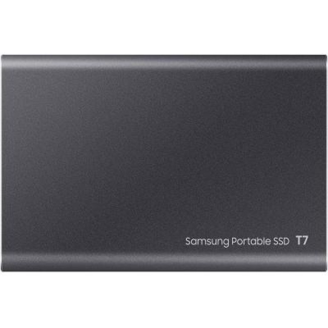 SSD накопитель Samsung T7 2 TB Titan Gray (MU-PC2T0T/WW)