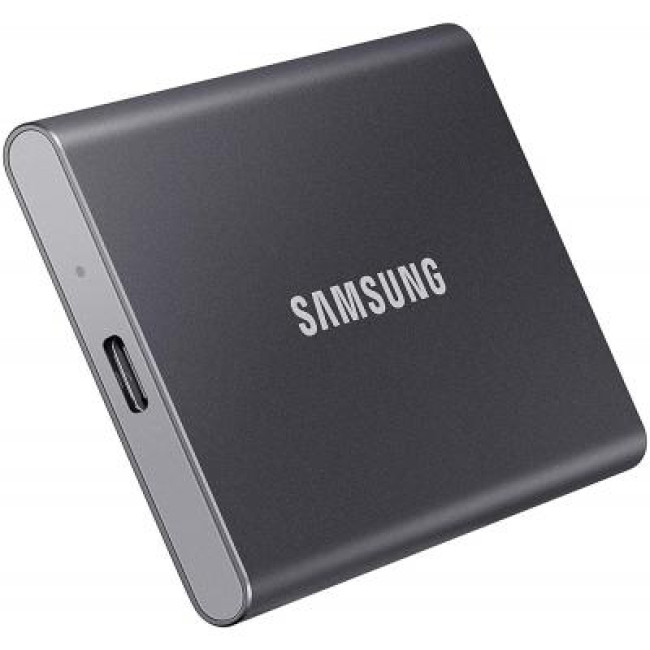 SSD накопитель Samsung T7 2 TB Titan Gray (MU-PC2T0T/WW)