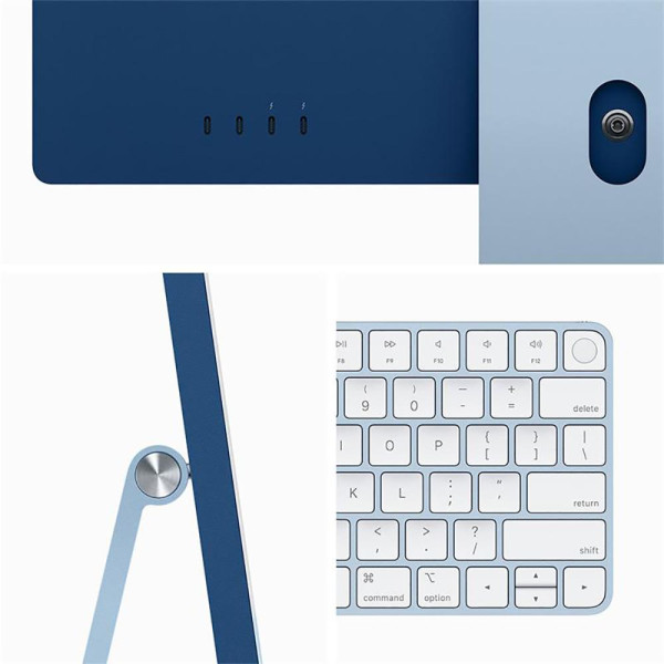Купити Apple iMac 24 M3 2023 Blue (MQRQ3) у нашому інтернет-магазині.
