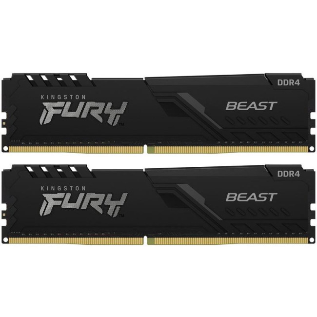 Модуль памяти DDR4 2x16GB/3600 Kingston Fury Beast Black (KF436C18BBK2/32)