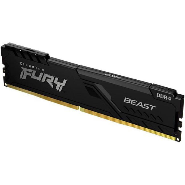 Модуль пам'яті DDR4 2x4GB/3200 Kingston Fury Beast Black (KF432C16BBK2/8)