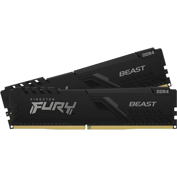Модуль пам'яті DDR4 2x16GB/2666 Kingston Fury Beast Black (KF426C16BB1K2/32)