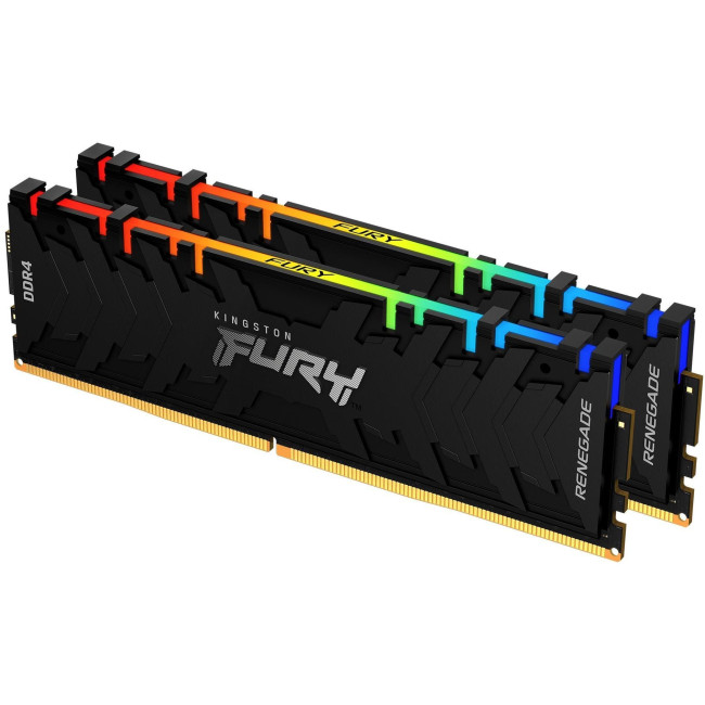 Модуль пам'яті DDR4 2x16GB/3600 Kingston Fury Renegade RGB (KF436C16RB1AK2/32)