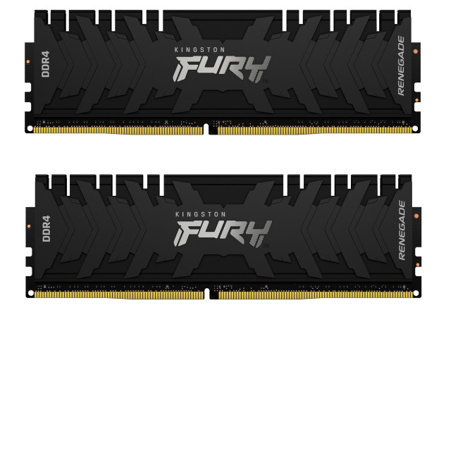 Модуль пам'яті DDR4 2x8GB/3200 Kingston Fury Renegade Black (KF432C16RBK2/16)