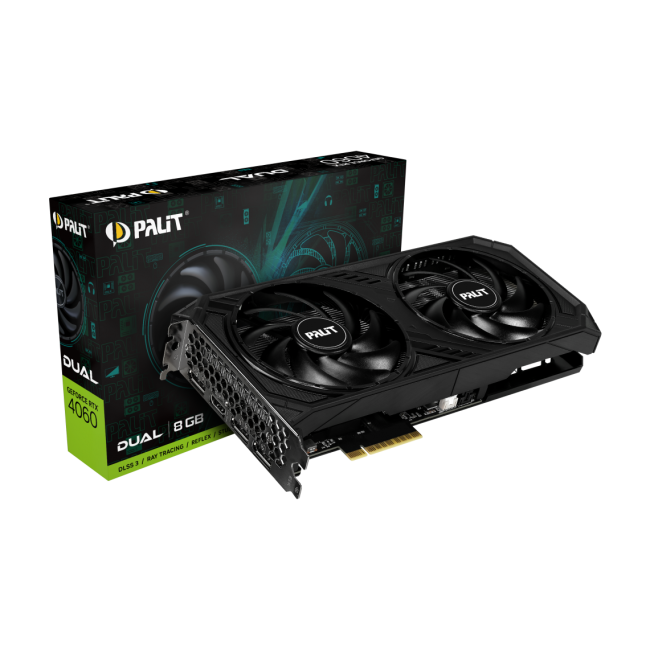 Palit GeForce RTX 4060 Dual (NE64060019P1-1070D)