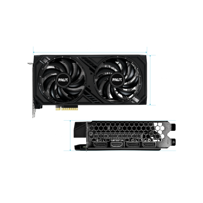 Palit GeForce RTX 4060 Dual (NE64060019P1-1070D)