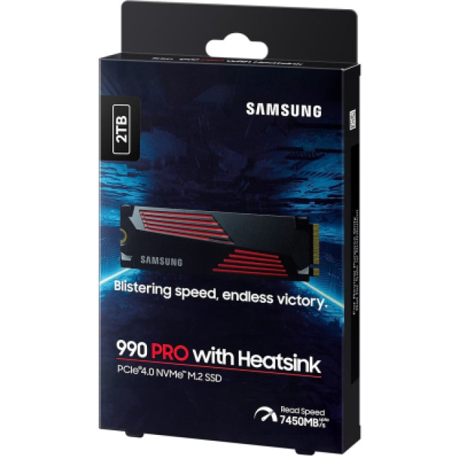 Samsung 990 PRO with Heatsink 2 TB (MZ-V9P2T0CW)