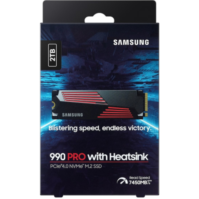 Samsung 990 PRO with Heatsink 2 TB (MZ-V9P2T0CW)