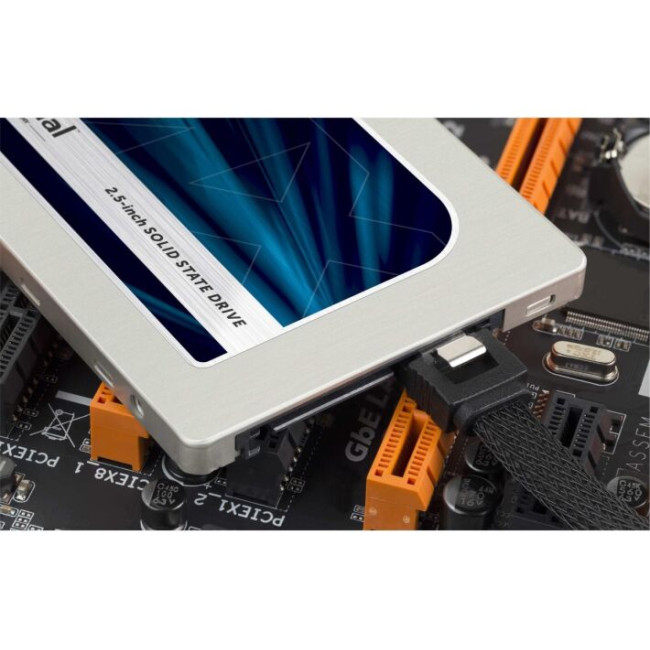 SSD накопитель Crucial MX500 2.5 250 GB (CT250MX500SSD1)