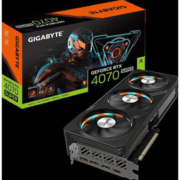 Gigabyte GeForce RTX4070 SUPER 12Gb GAMING OC (GV-N407SGAMING OC-12GD)
