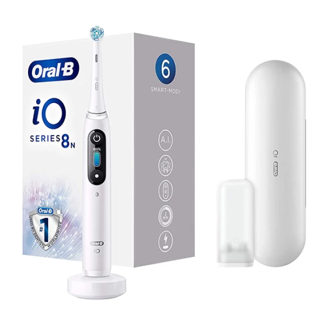 Зубная щетка Oral-B iO Series 8N White Alabaster