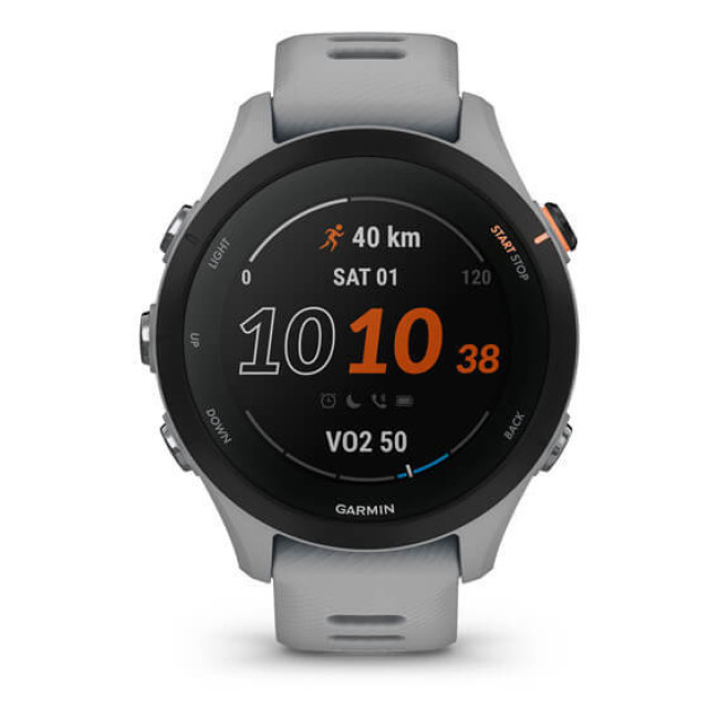 Смарт-часы Garmin Forerunner 255S Powder Gray (010-02641-02/12)