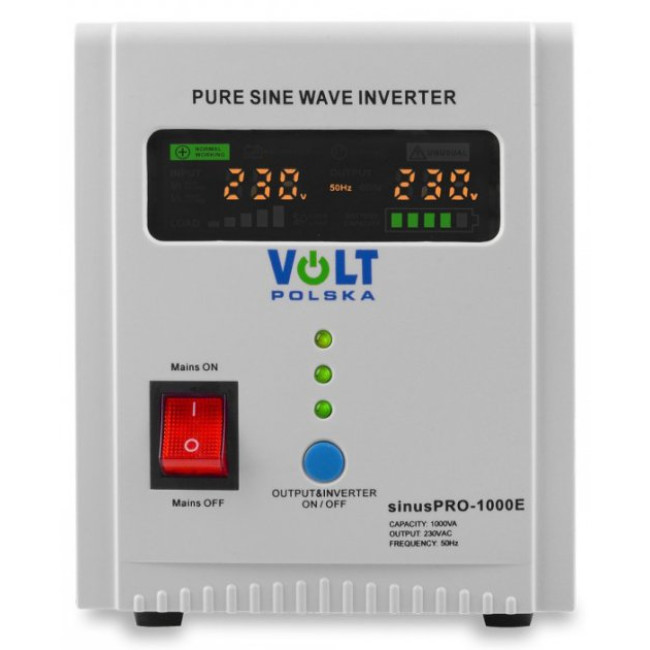 Volt Polska SINUS PRO 1000E 12V 220V (3SP091012E)