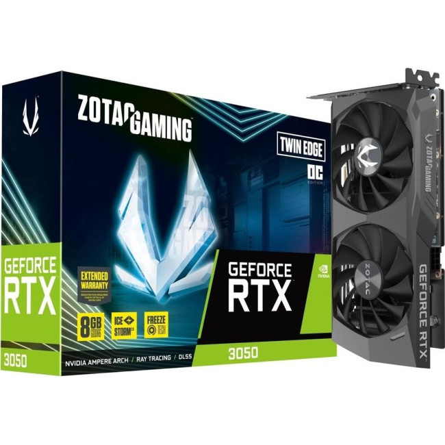 Zotac GAMING GeForce RTX 3050 Twin Edge OC (ZT-A30500H-10M)