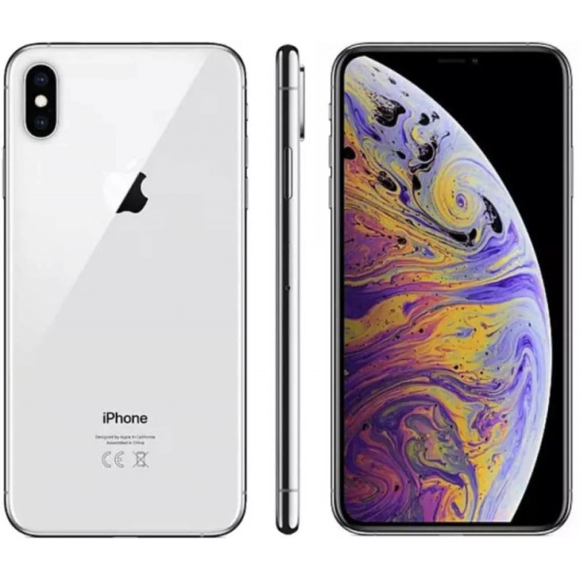 Apple iPhone XS Max Dual Sim 512GB Silver (MT782)