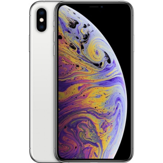 Apple iPhone XS Max Dual Sim 512GB Silver (MT782)