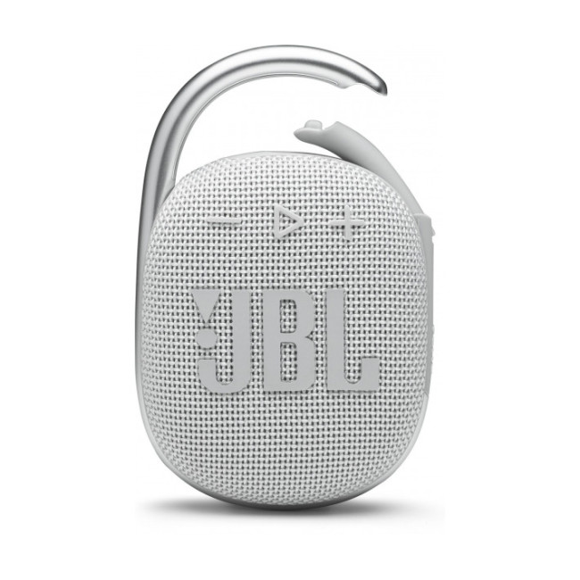 Портативная колонка JBL Clip 4 White (JBLCLIP4WHT)