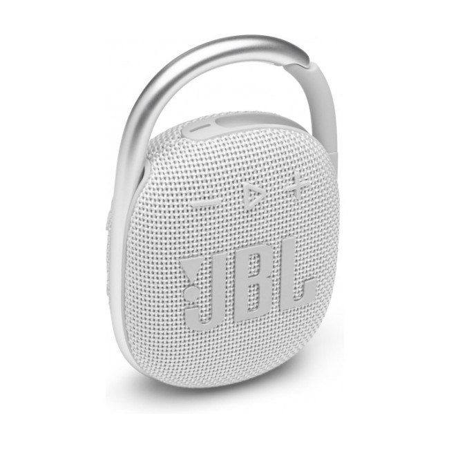 Портативная колонка JBL Clip 4 White (JBLCLIP4WHT)