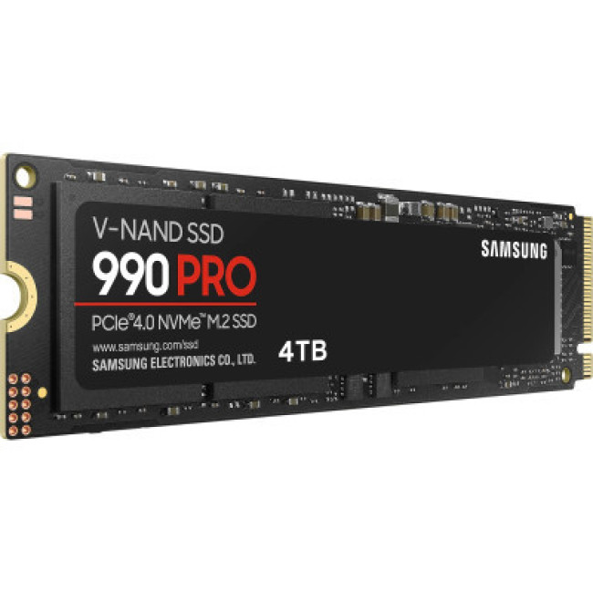 SSD накопитель Samsung 990 PRO 4 TB (MZ-V9P4T0BW)