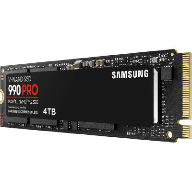 SSD накопитель Samsung 990 PRO 4 TB (MZ-V9P4T0BW)