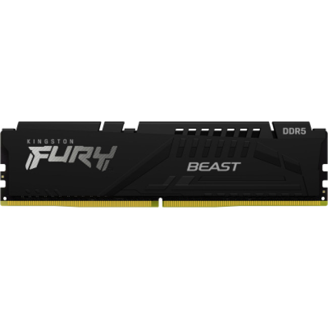 Модуль памяти Kingston FURY 64 GB (2x32GB) DDR5 6000 MHz Beast Black EXPO (KF560C36BBEK2-64)