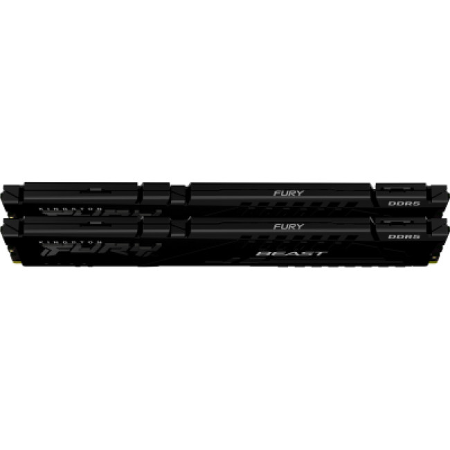 Модуль памяти Kingston FURY 64 GB (2x32GB) DDR5 6000 MHz Beast Black EXPO (KF560C36BBEK2-64)