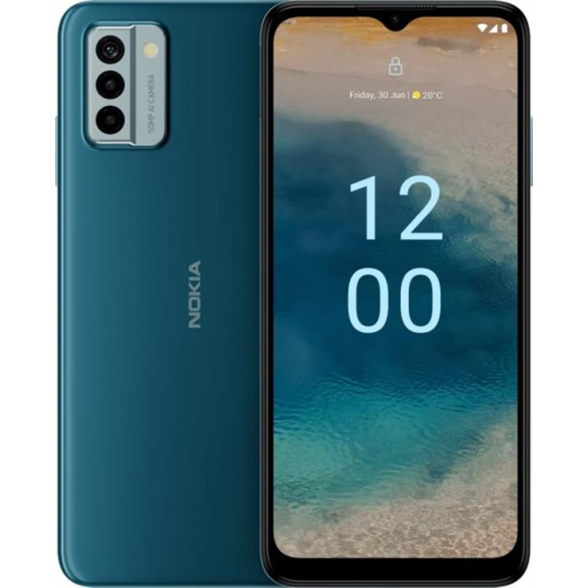 Смартфон Nokia G22 4/128GB Lagoon Blue