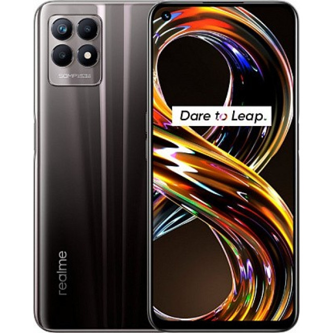 Смаpтфон Realme 8i 4/128GB Space Black