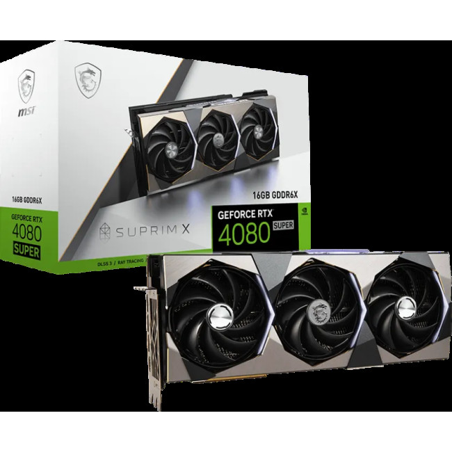 MSI GeForce RTX 4080 SUPER SUPRIM X 16384MB (RTX 4080 SUPER 16G SUPRIM X)