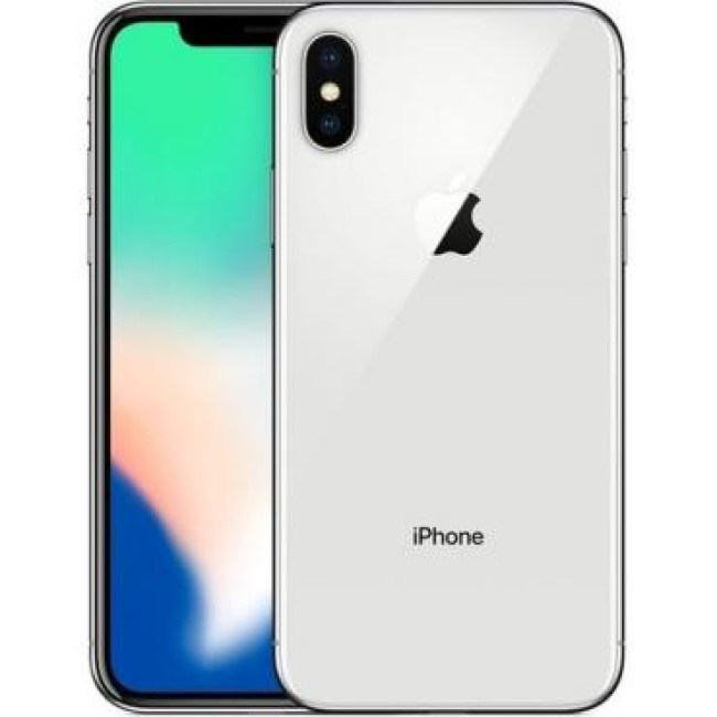 Apple iPhone X 64GB Silver (MQAD2)