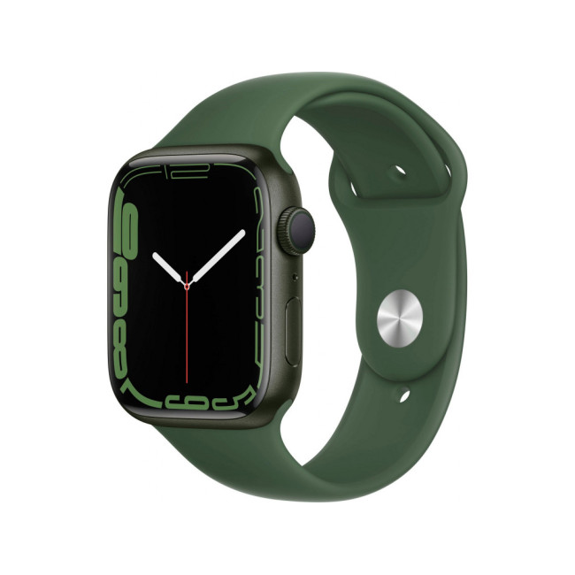 Apple Watch Series 7 GPS 45mm Green Aluminum Case With Green Sport Band (MKN73)