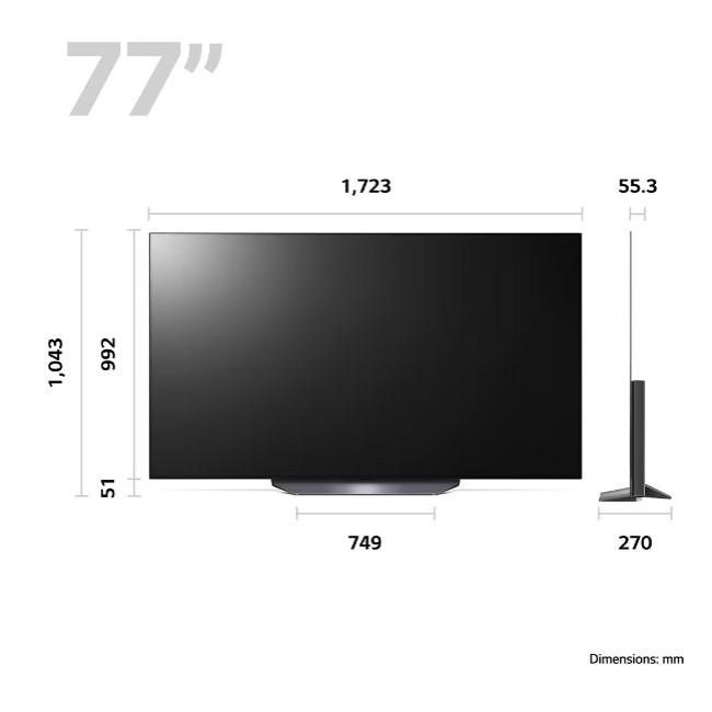 Телевізор LG OLED77B36LA