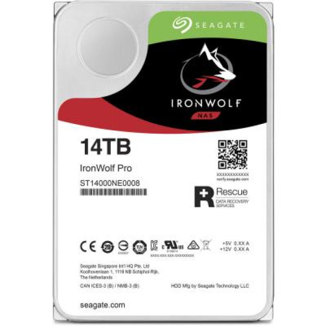 Seagate IronWolf Pro 14 TB (ST14000NE0008)