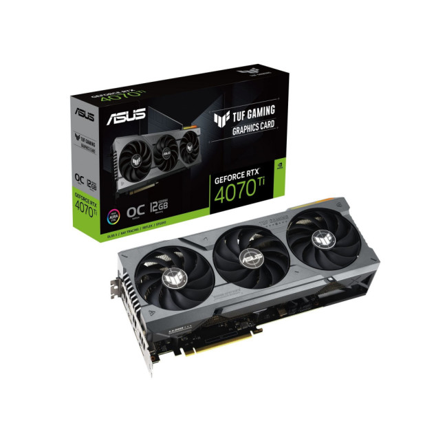 Видеокарта ASUS GeForce RTX4070Ti 12Gb TUF OC GAMING (TUF-RTX4070TI-O12G-GAMING)