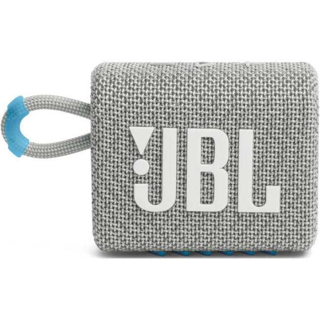 Портативная колонка JBL Go 3 Eco White (JBLGO3ECOWHT) EU