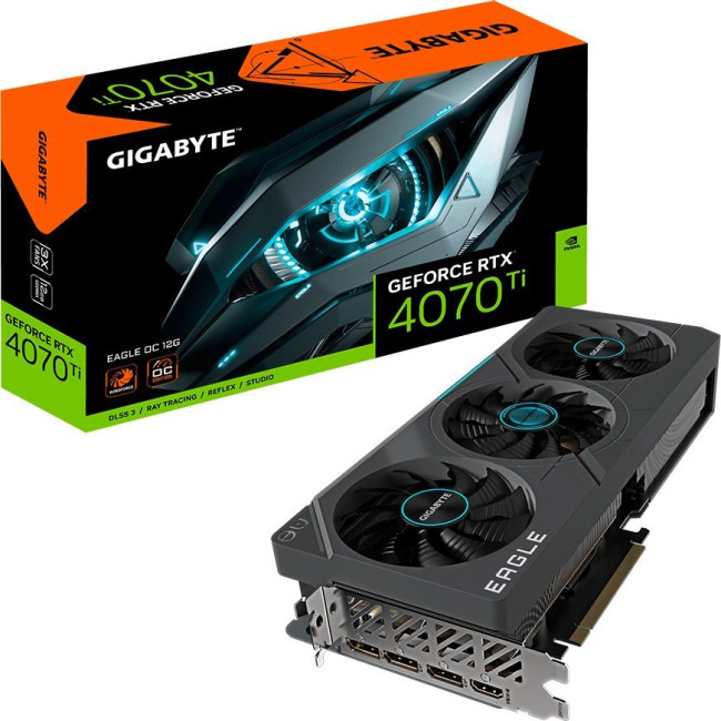 Gigabyte GeForce RTX 4070 Ti Eagle OC 12GB GDDR6X (GV-N407TEAGLE OC-12GD)