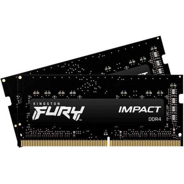 Модуль пам'яті SO-DIMM 2x8GB/3200 DDR4 Kingston Fury Impact (KF432S20IBK2/16)