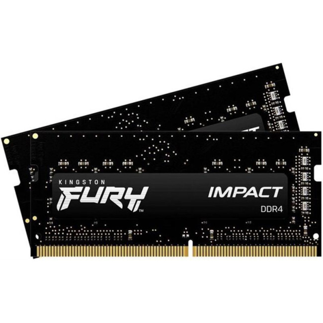 Модуль памяти SO-DIMM 2x16GB/3200 DDR4 Kingston Fury Impact (KF432S20IBK2/32)