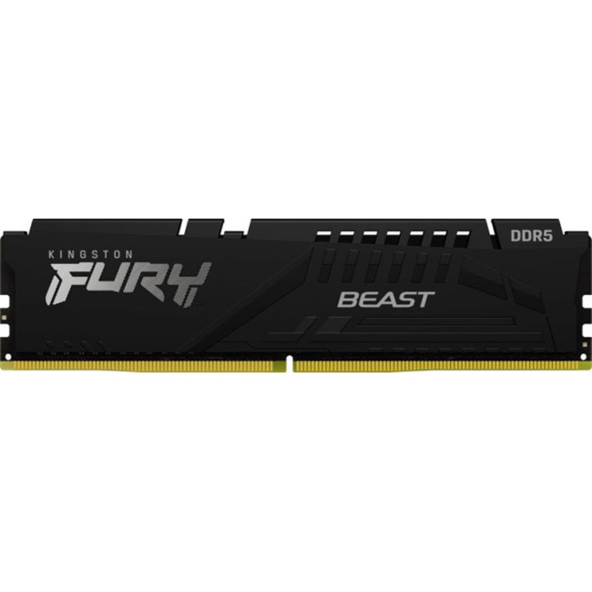 Модуль пам'яті DDR5 16GB/4800 Kingston Fury Beast Black (KF548C38BB-16)