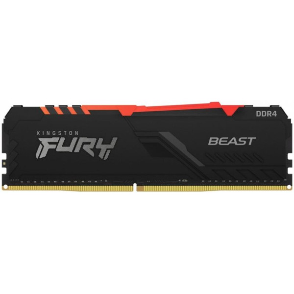 Модуль пам'яті DDR4 16GB/3200 Kingston Fury Beast RGB (KF432C16BB1A/16)