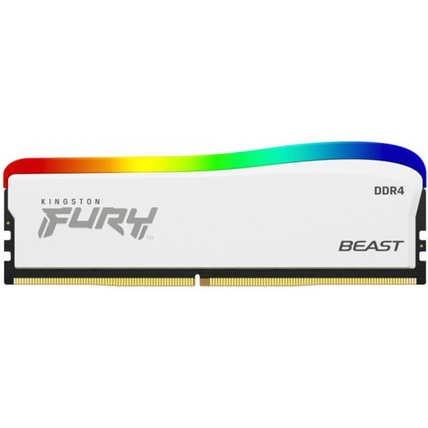 Модуль памяти DDR4 16GB/3200 Kingston Fury Beast White RGB SE (KF432C16BWA/16)