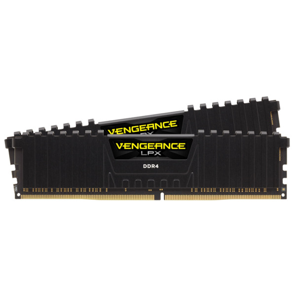 Модуль пам'яті DDR4 2x8GB/3200 Corsair Vengeance LPX Black (CMK16GX4M2B3200C16)