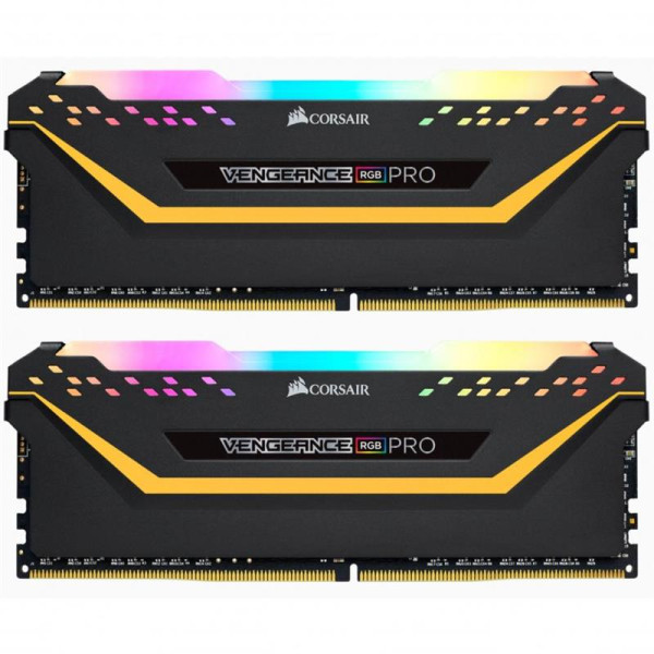 Модуль пам'яті DDR4 2x8GB/3600 Corsair Vengeance RGB Pro Black (CMW16GX4M2C3600C18)