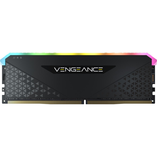 Модуль пам'яті DDR4 16GB/3600 Corsair Vengeance RGB RS Black (CMG16GX4M1D3600C18)