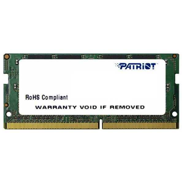 Модуль пам'яті SO-DIMM 4GB/2400 DDR4 Patriot Signature Line (PSD44G240081S)