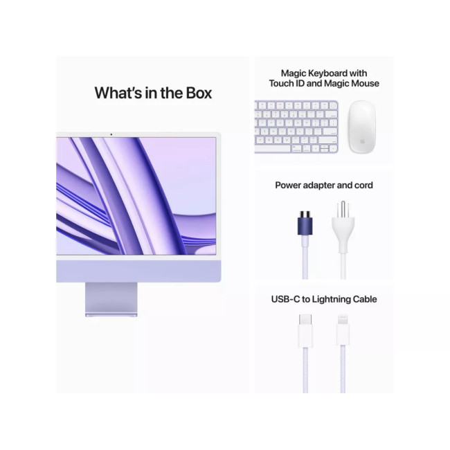 Apple iMac 24 M3 2023 Purple (Z19Q0001L)