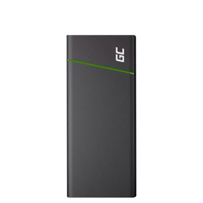 Портативное зарядное устройство Green Cell GC PowerPlay Ultra 26800 мАч 128 W Black (PBGC04)