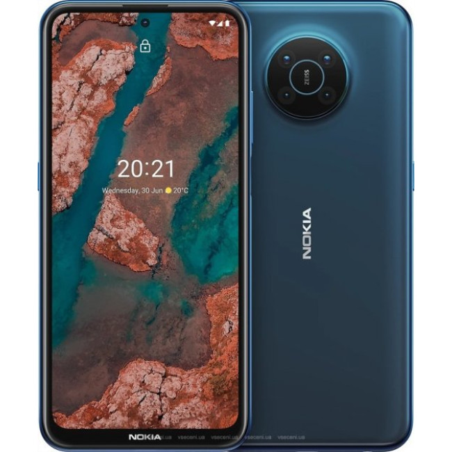 Смаpтфон Nokia X20 6/128GB Scandinavian blue