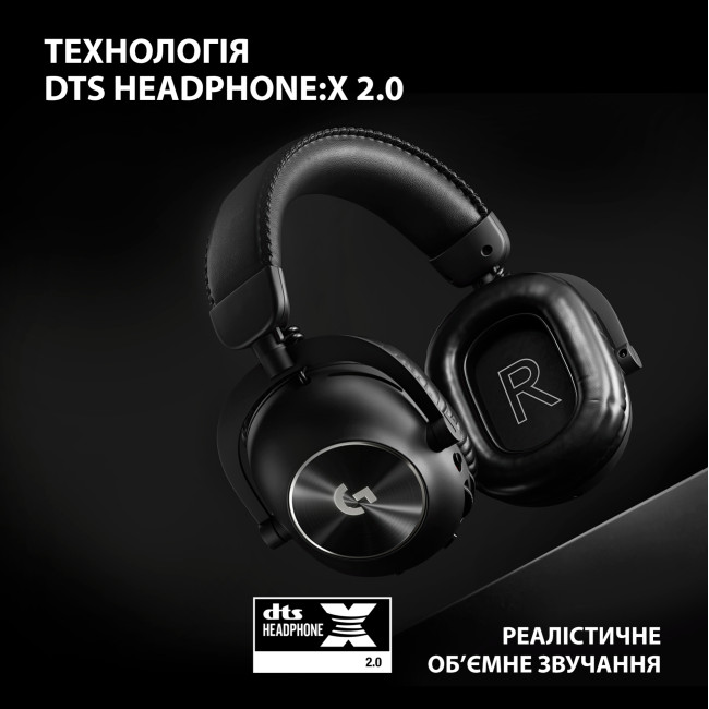 Наушники Logitech G Pro X 2 Lightspeed Black (981-001263)